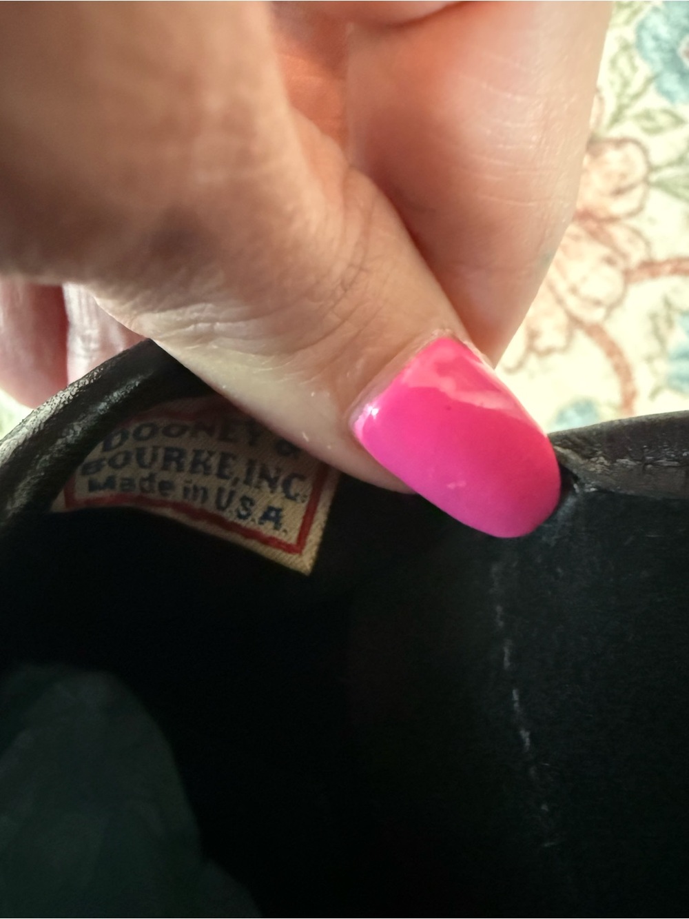 Dooney & Bourke Black Pebbled Leather Crossbody Bag - Picture 12 of 12